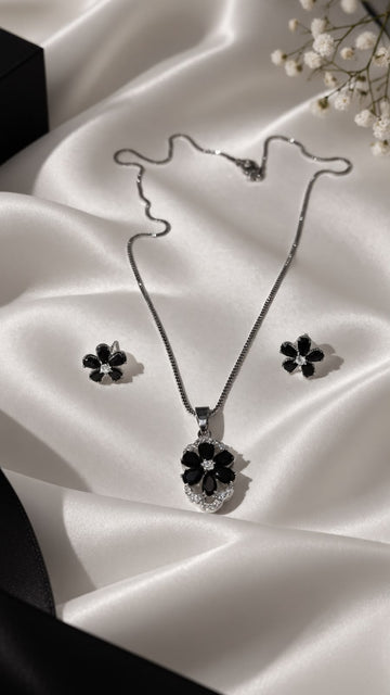 Elegant Pendant &amp; Earrings Set